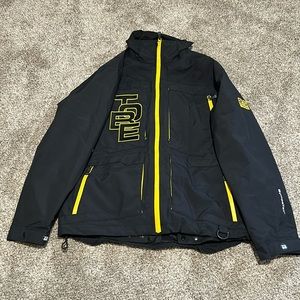 Men’s TOBE uninsulated snowmobile jacket size Large